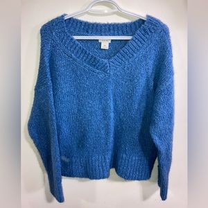 Club Minaco Blue Italian Yarn Sweater